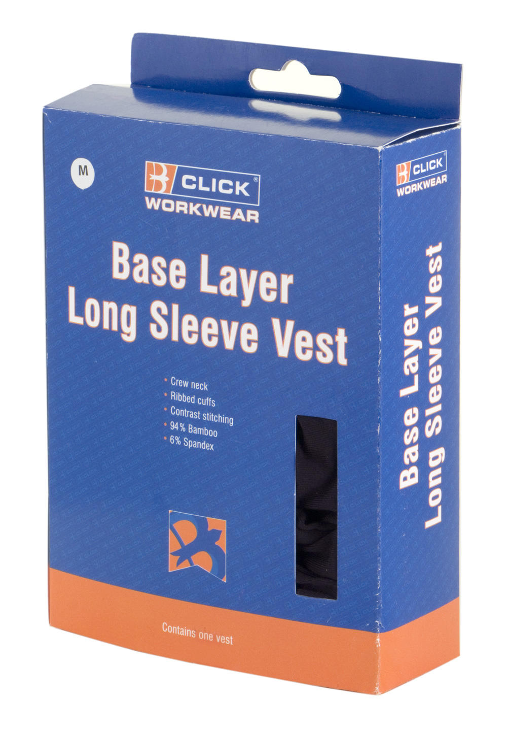 Base Layer Long Sleeve Vest SIze Large